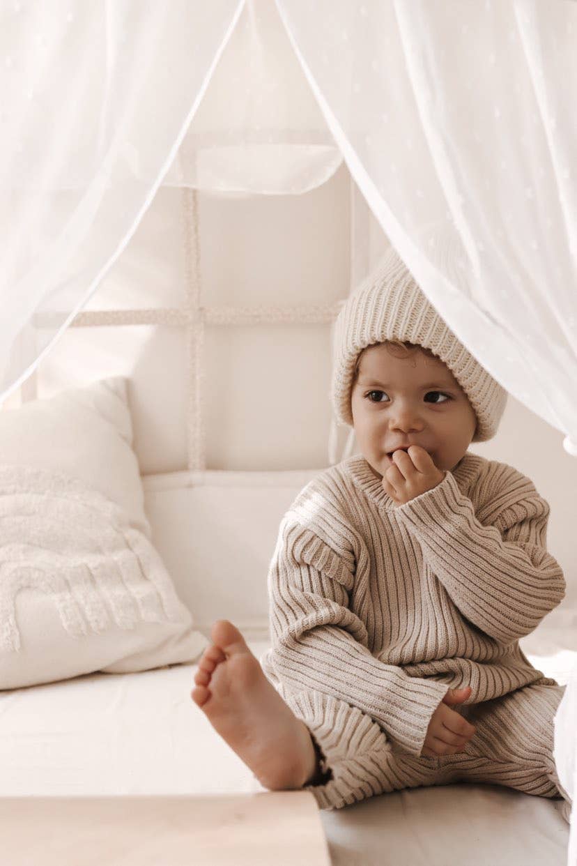 Image of Luna + Luca Chunky Rib Pullover